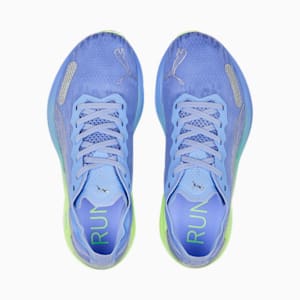 Liberate NITRO 2 Running Shoes Women, Elektro Purple-PUMA Silver-Fizzy Lime