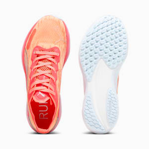 Liberate NITRO 2 Women's Running Shoes, Fire Orchid-PUMA Silver-Icy Blue, extralarge-GBR