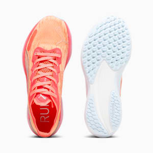 ウィメンズ リベレイト ニトロ 2 ランニングシューズ, Fire Orchid-PUMA Silver-Icy Blue, extralarge-JPN