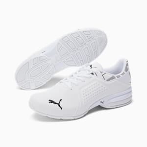 Viz Runner Repeat Men's Running Sneakers, Puma White-Puma Black, extralarge