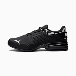 Chaussures de course à pied Viz Runner Repeat, homme, Puma Black-Puma White, extralarge