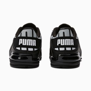 Chaussures de course à pied larges Viz Runner Repeat Homme, Puma Black-Puma White, extralarge