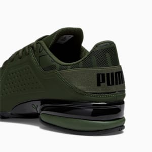 Chaussures de course à pied larges Viz Runner Repeat Homme, Myrtle-PUMA Black, extralarge