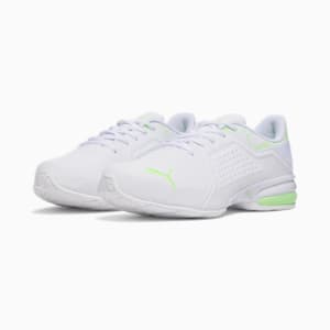 Viz Runner Repeat Wide Men's Running Shoes, PUMA White-Speed Green, extralarge