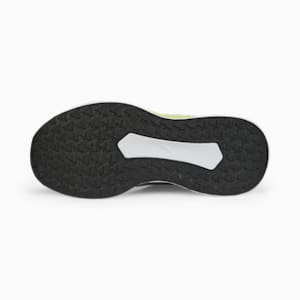 Twitch Runner Disc Sneakers Youth, CASTLEROCK-Light Lime-PUMA Black