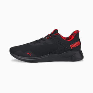 Disperse XT 2 Off-Season Men's Training Shoes, Puma Black-Burnt Red, extralarge-IND