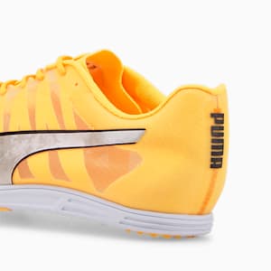 Zapatos para atletismo evoSPEED Distance 10 para hombre, Sun Stream-Metallic Silver-Puma Black, extralarge
