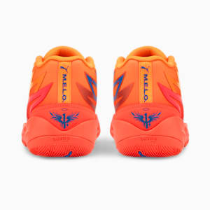 MB.02 Basketball Shoes Youth, Fiery Coral-Ultra Orange