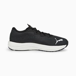 メンズ ベロシティ ニトロ 2 ワイド ランニングシューズ, Puma Black-Metallic Silver