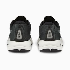 Zapatos para correr anchos Velocity NITRO 2 para mujer, Puma Black-Metallic Silver