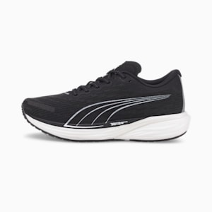 メンズ ディヴィエイト ニトロ 2 ワイド ランニングシューズ, Puma Black, extralarge-JPN