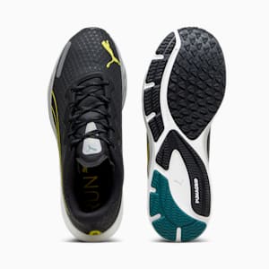 Tenis para correr para hombre Velocity NITRO 2 GORE-TEX®, PUMA Black-Malachite-Yellow Burst, extralarge