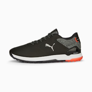 メンズ ゴルフ プロアダプト アルファキャット 2.0 ラバーソール スパイクレス シューズ, PUMA Black-Red Blast
