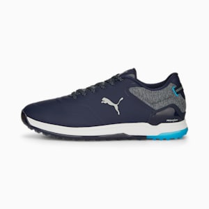 メンズ ゴルフ プロアダプト アルファキャット 2.0 ラバーソール スパイクレス シューズ, PUMA Navy-Speed Blue