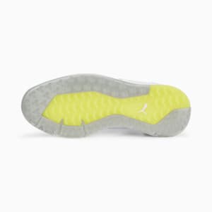 メンズ ゴルフ プロアダプト アルファキャット 2.0 ディスク ラバーソール スパイクレス シューズ, PUMA White-Flat Light Gray-Yellow Burst, extralarge-JPN