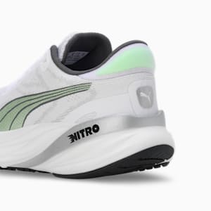 Magnify NITRO™ 2 Women's Running Shoes, PUMA White-Speed Green, extralarge-IND