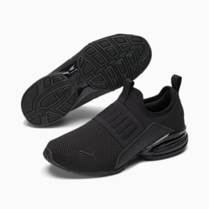 Axelion Slip-On Women's Shoes, Puma Black-Puma Black, extralarge