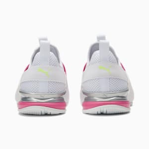 Axelion Slip-On Women's Shoes, Puma White-Sunset Pink
