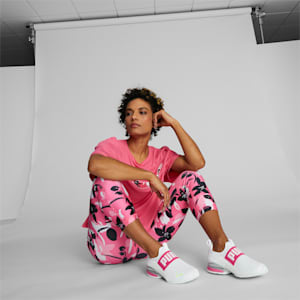 Axelion Slip-On Women's Shoes, Puma White-Sunset Pink