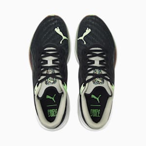 PUMA x FIRST MILE Deviate NITRO 2 Men's Running Shoes, Puma Black-Fizzy Apple-Firelight