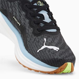 Zapatos para correr PUMA x FIRST MILE Deviate NITRO 2 para mujer, Puma Black-Fizzy Apple-Firelight