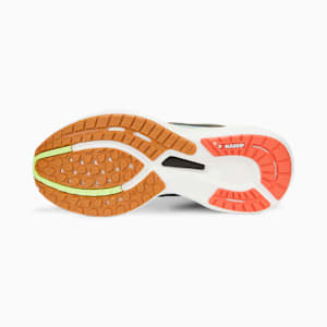 Zapatos para correr PUMA x FIRST MILE Deviate NITRO 2 para mujer, Puma Black-Fizzy Apple-Firelight