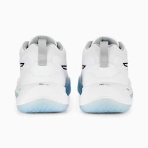 Playmaker Pro Basketball Shoes, Puma White-Quarry