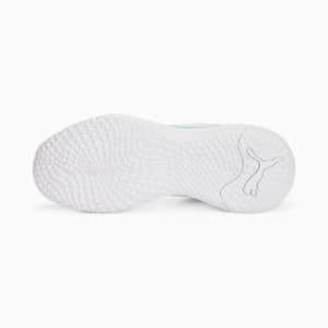 Playmaker Pro Basketball Shoes, PUMA White-Team Violet