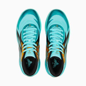 PUMA x LAMELO BALL MB.02 Honeycomb Basketball Shoes, Elektro Aqua, extralarge-IND