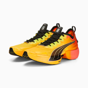 Fast-R NITRO Elite Fireglow Running Shoes Men, Sun Stream-Sunset Glow-Puma Black, extralarge-GBR