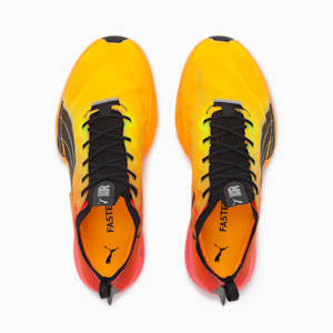 メンズ FAST-R ニトロ エリート ファイアーグロー ランニングシューズ, Sun Stream-Sunset Glow-Puma Black, extralarge-JPN