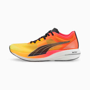 Deviate Nitro Elite Fireglow Women's Running Shoes, Sun Stream-Sunset Glow, extralarge-IND