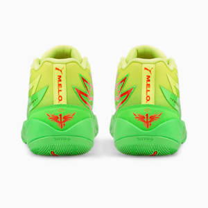 PUMA x NICKELODEON SLIME™ MB.02 Basketball Shoes Youth, 802 C Fluro Green PES-Lime Squeeze