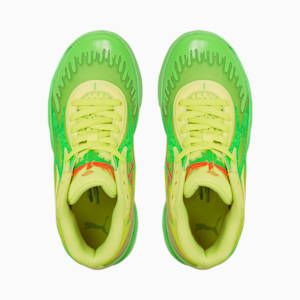 PUMA x NICKELODEON SLIME™ MB.02 Basketball Shoes Youth, 802 C Fluro Green PES-Lime Squeeze