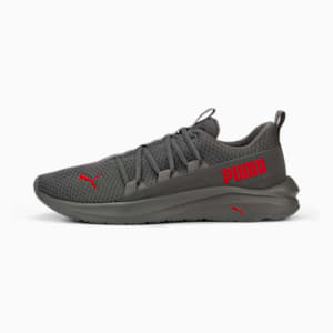 Softride One4all Men's Walking Shoes, Cool Dark Gray-For All Time Red-PUMA Black