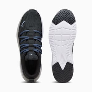 SOFTRIDE One4all Men's Walking Shoes, PUMA Black-Inky Blue-PUMA White-Concrete Gray, extralarge-IND