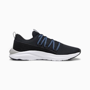 SOFTRIDE One4all Men's Walking Shoes, PUMA Black-Inky Blue-PUMA White-Concrete Gray, extralarge-IND