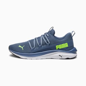 Chaussures de sport SOFTRIDE One4All, homme, Bleu encre – Vert pro – Noir PUMA – Blanc PUMA, très grand