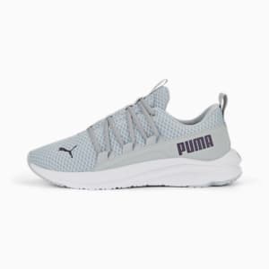 Softride One4all Women's Walking Shoes, Platinum Gray-Purple Charcoal-PUMA White
