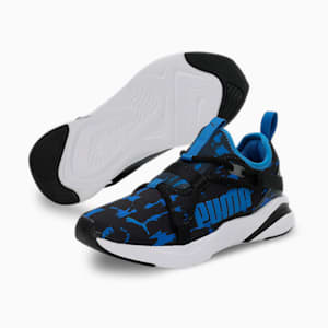SR Rift SO Color Utility Youth Running Shoes, Puma Black-Victoria Blue, extralarge-IND