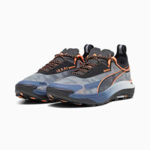 Voyage NITRO 3 Men's Running Shoes, Inky Blue-PUMA Black-Neon Sun, extralarge-IND