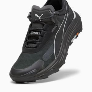 Voyage NITRO 3 Women's Trail Running Shoes, PUMA Black-Cool Dark Gray-PUMA Silver, extralarge-GBR