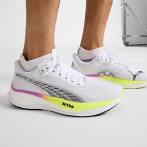 Tenis de running para hombre Velocity NITRO 3, PUMA Black-PUMA White-PUMA Silver, extralarge
