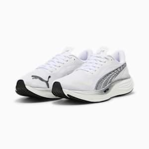 Velocity NITRO™ 3 Men's Running Shoes, PUMA White-PUMA Silver-PUMA Black, extralarge