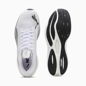 メンズ ヴェロシティ ニトロ 3 ランニングシューズ, PUMA White-PUMA Silver-PUMA Black, extralarge-JPN