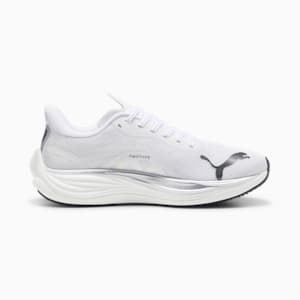 メンズ ヴェロシティ ニトロ 3 ランニングシューズ, PUMA White-PUMA Silver-PUMA Black, extralarge-JPN