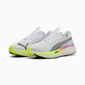 Velocity NITRO™ 3 Men's Running Shoes, PUMA White-Pure Magenta-Yellow Alert, extralarge