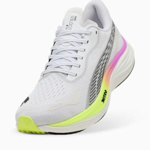 Velocity NITRO™ 3 Men's Running Shoes, PUMA White-Pure Magenta-Yellow Alert, extralarge