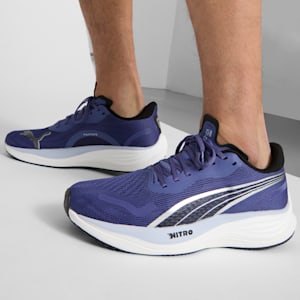 Velocity NITRO™ 3 Men's Running Shoes, Blue Crystal-PUMA Black, extralarge