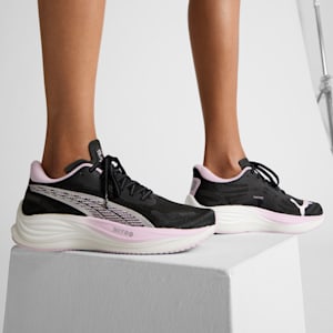 Tenis de running para mujer Velocity NITRO 3, PUMA Black-PUMA Silver-Grape Mist, extralarge